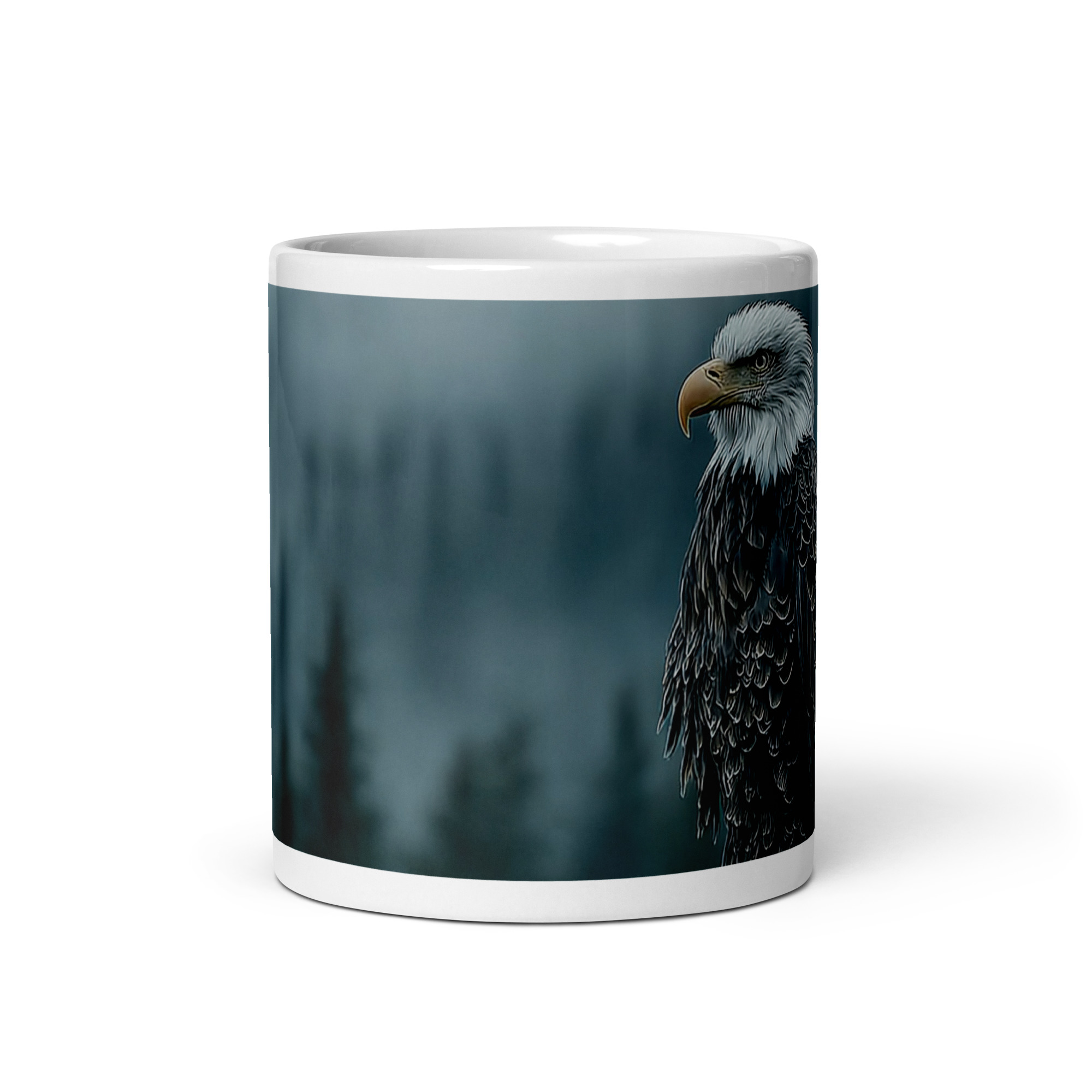 The Winter Bald Eagle 11 oz Mug 3 The Winter Bald Eagle 11 oz Mug - Image 3