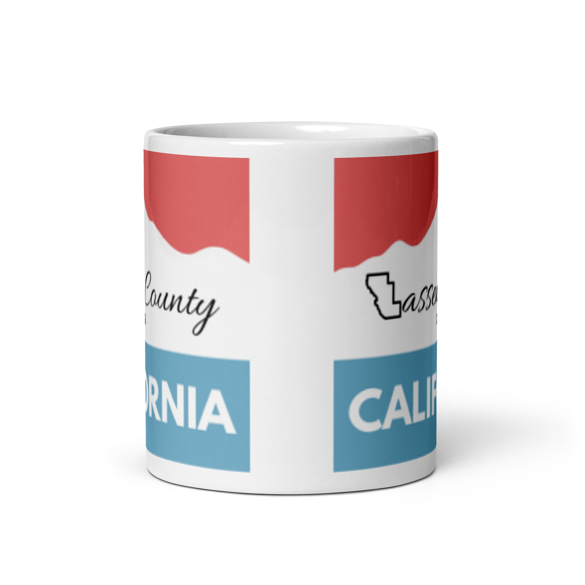 Lassen County California 1863 Mug 3 Lassen County California 1863 Mug - Image 3