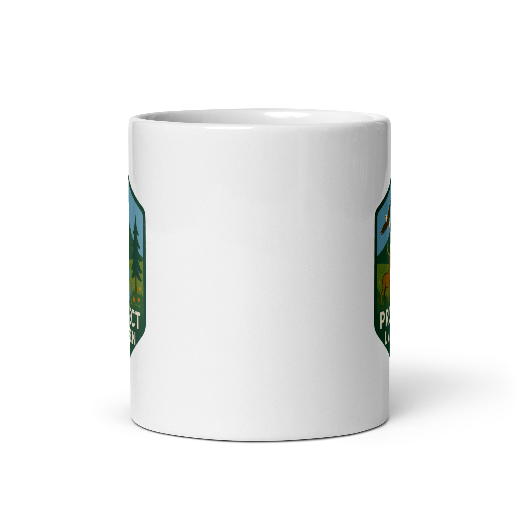 Protect Lassen Logo 11 oz Mug 3 Protect Lassen Logo 11 oz Mug - Image 3