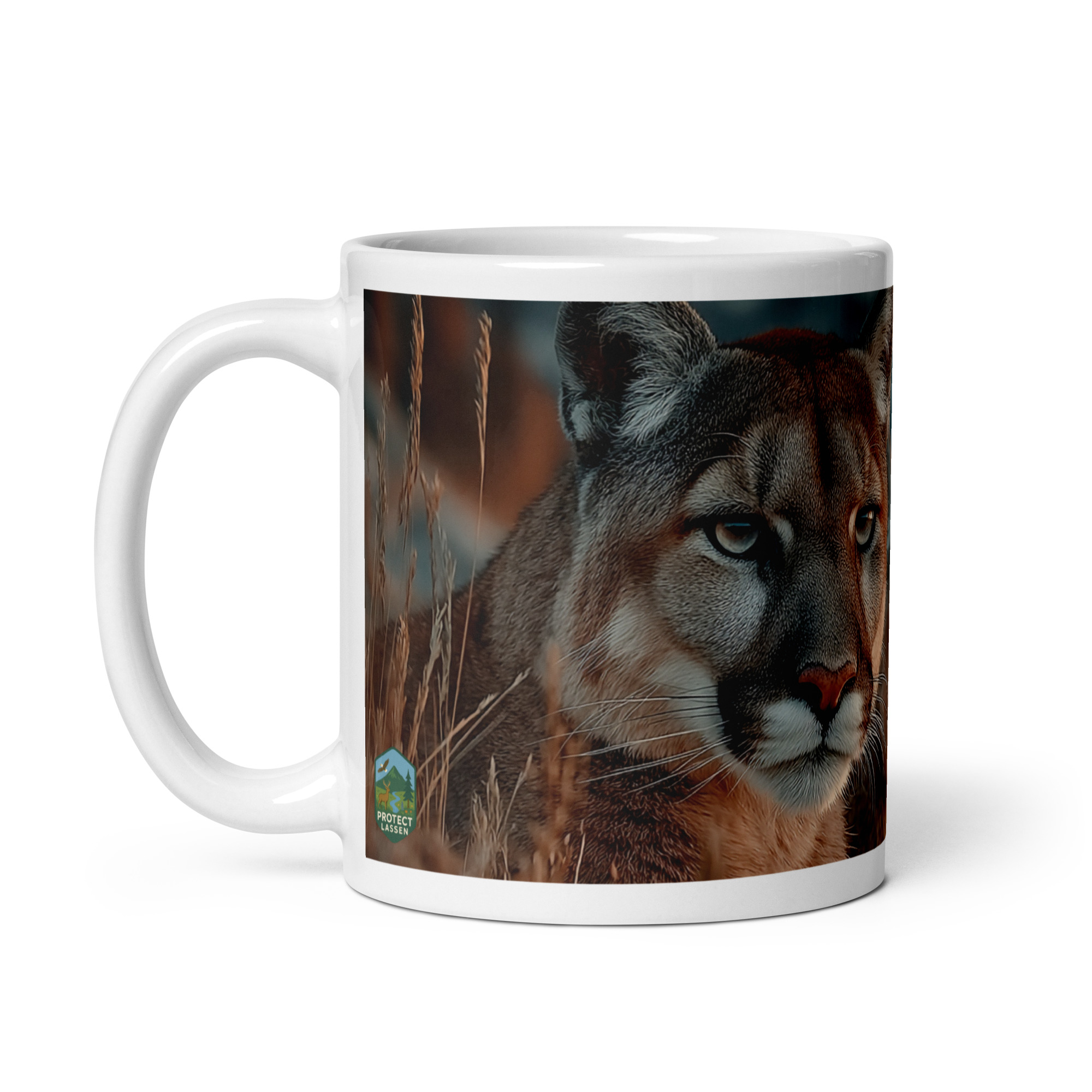 Lassen Mountain Lions 11 oz Mug 1 Mountain Lion 11 oz Mug