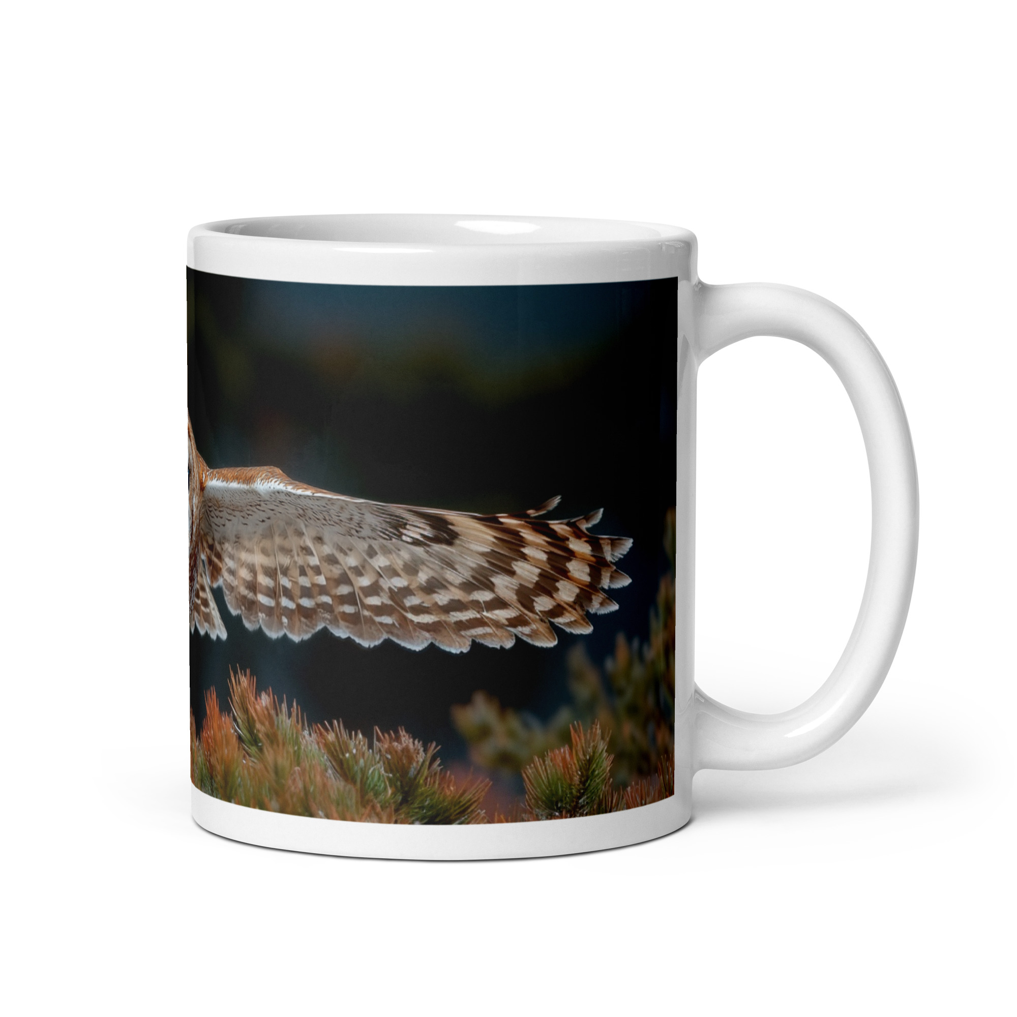 California Spotted Owl 11 oz Mug 3 california spotted owl 11 oz ceramic mug