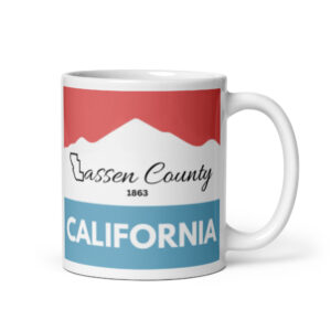 Lassen County California 1863 Mug