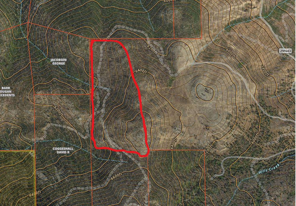Illegal 70 + Acre Herbicide Application Photos and Evidence for the Lahontan Water Board 3 Onx Map